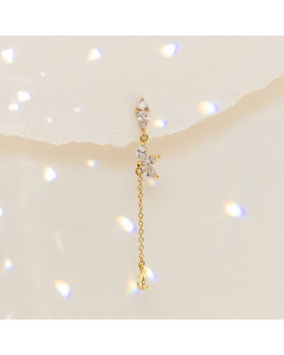 Coffret de boucles d'oreilles asymétriques ALBANE