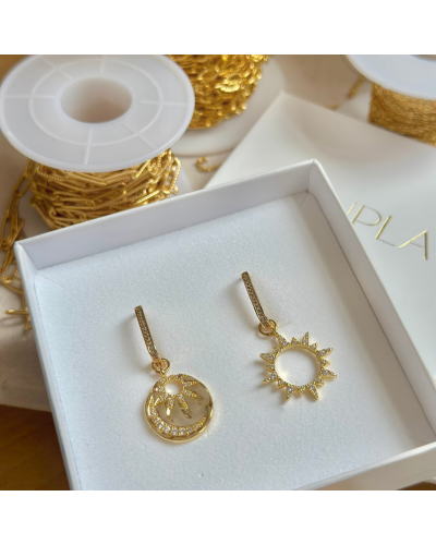 Boucles d'oreille Eclipse