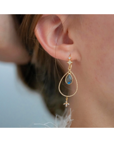 Boucles d'oreille Ysaline