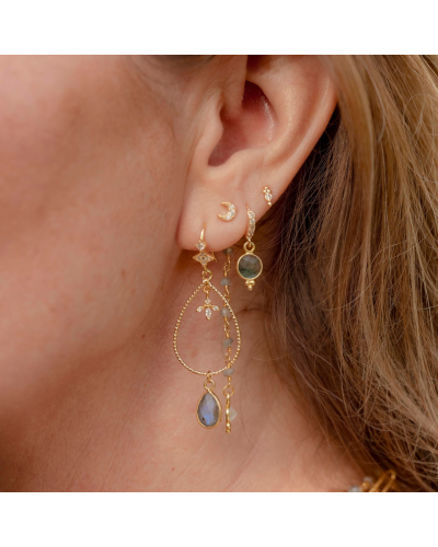 Boucles d'oreille Ysaline