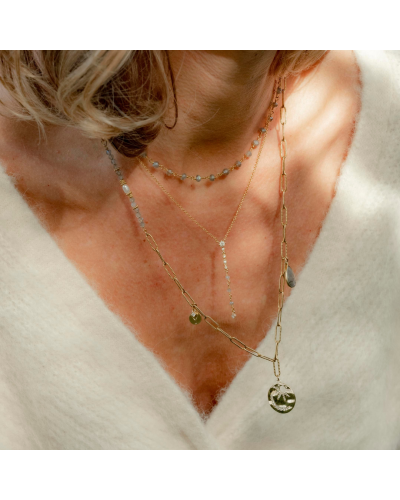 Collier ras de cou Ondine