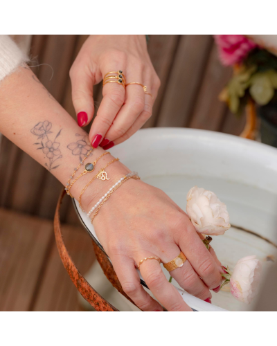 Bracelet Sillage Lettre & Signe Astro