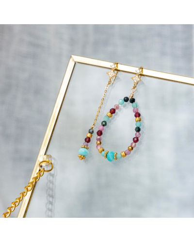 Boucles d'oreille Eclosia