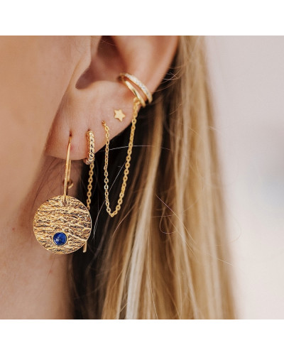 Faux piercing et chaînette