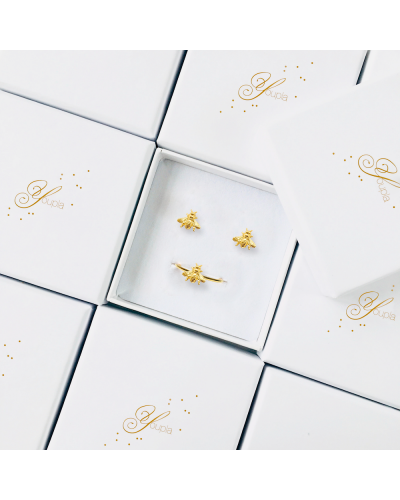 Coffret Bague et Puces abeilles "La Cinquième Saison"