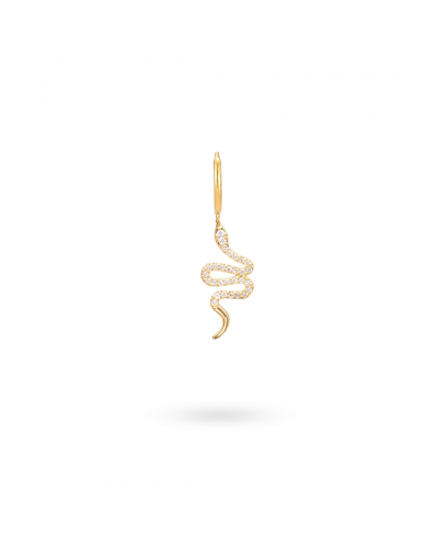 Créole serpent et strass Eve