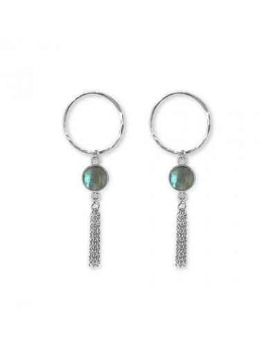 Boucles d'oreille Siena chainettes