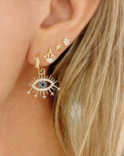 Boucles d'oreilles Calypso