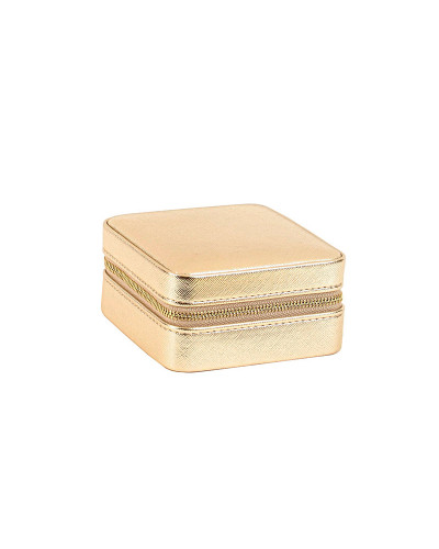 Boîte à bijoux dorée