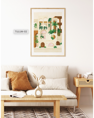 Affiche Small Tulum *All the ways to say*