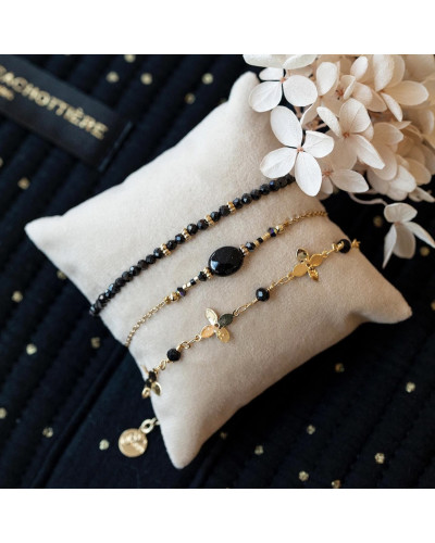 Trio de bracelets Onyx