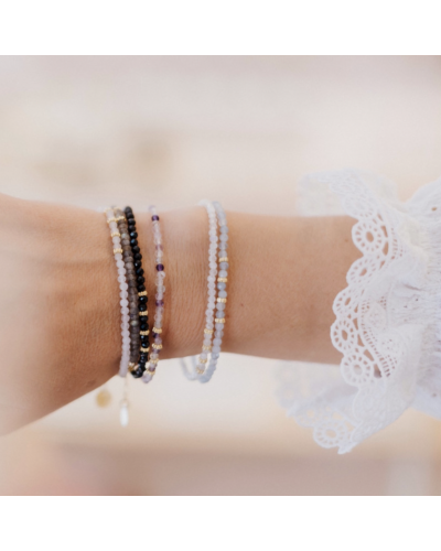 Trio de bracelets Onyx