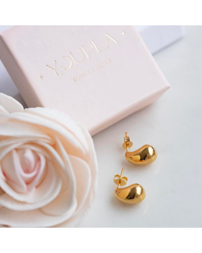 Boucles d'oreille goutte Océane
