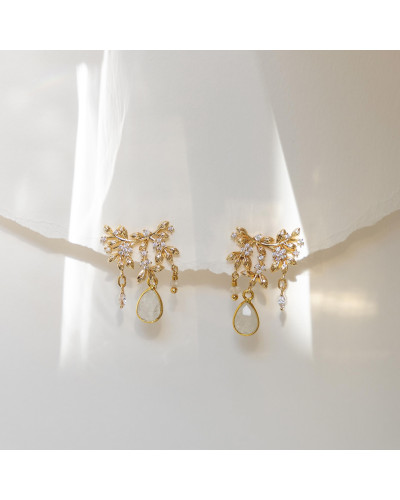Boucles d'oreilles asymétriques APPOLINE