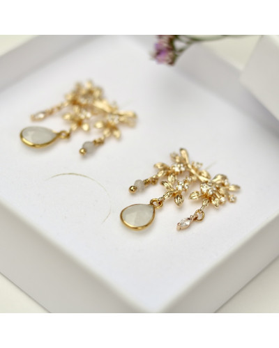 Boucles d'oreilles asymétriques APPOLINE